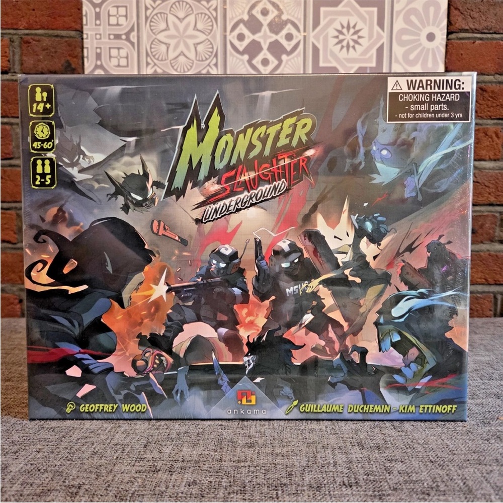Anama Monster Slaughter Underground Board Game - Multicolor